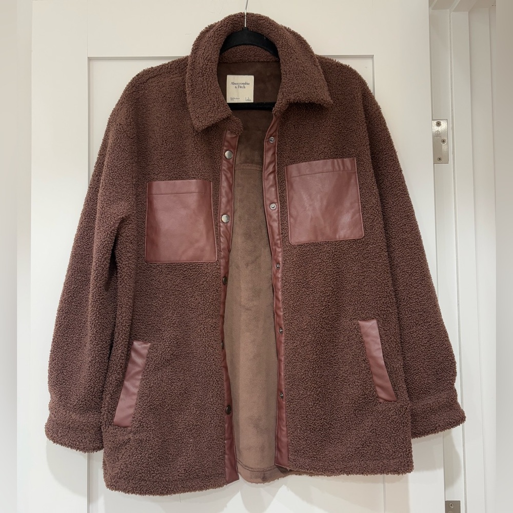 Abercrombie And Fitch Sherpa Jacket - image 1